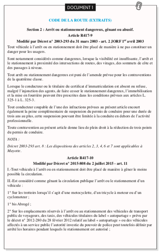 La lettre administrative