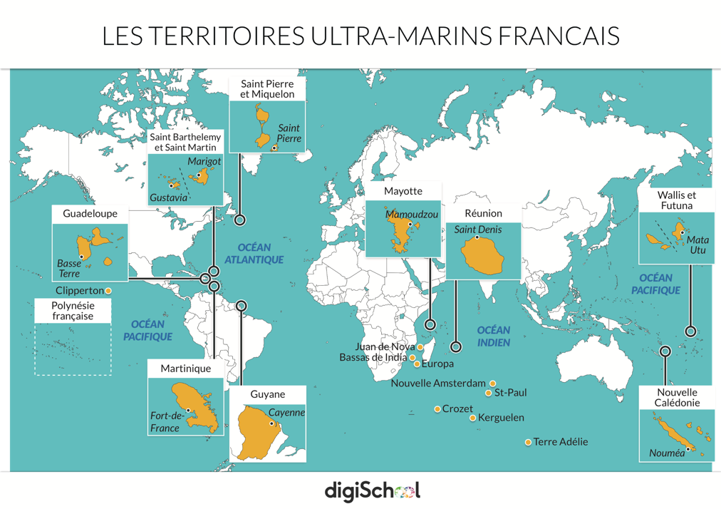 Les territoires ultramarins français Une problématique spécifique