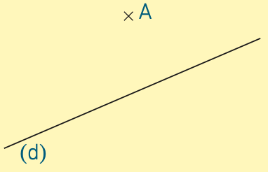 Tracer une perpendiculaire avec la réquerre 